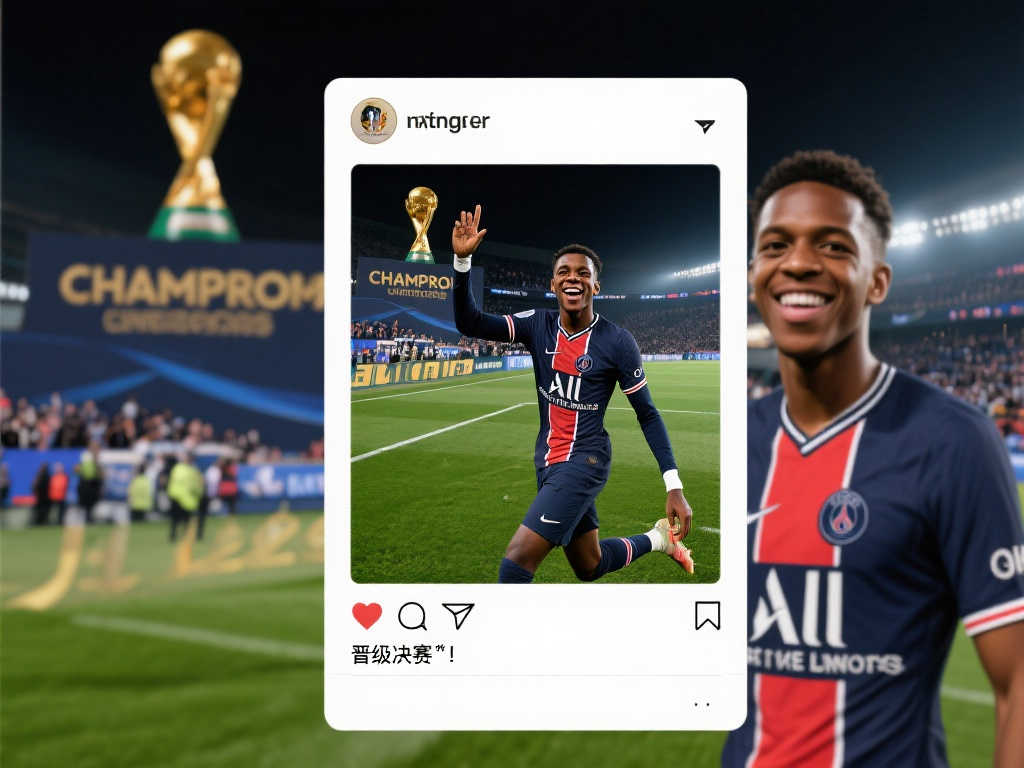 金球热门!登贝莱晒照庆祝胜利:挺进决赛✔ 金球热门!登贝莱晒照庆祝胜利:挺进决赛✔